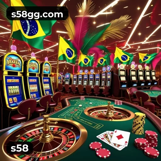 Cassino s58: mesas, live e torneios 🍀